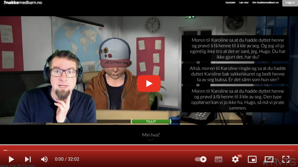 Hugo – Snakke med barn