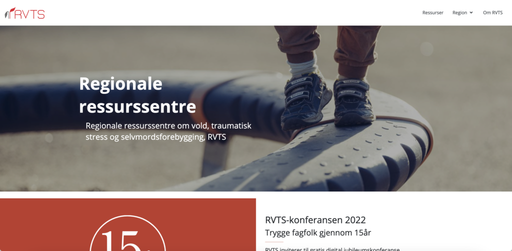 Rvts ressurser skjermbilde