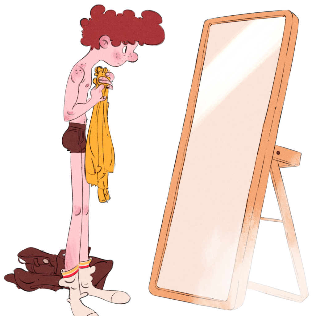 Rvts speilbilde illustrasjon