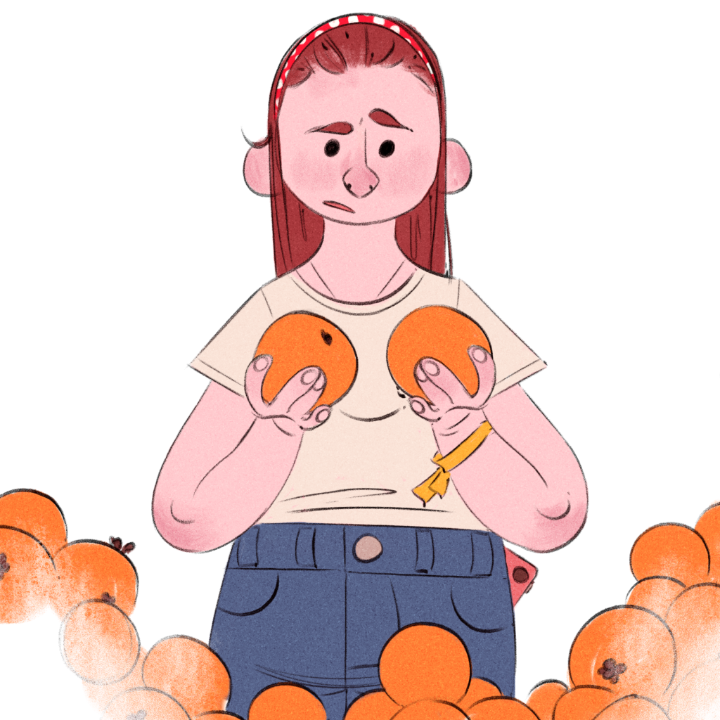 Rvts appelsiner illustrasjon